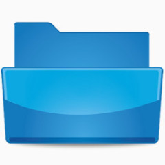 文件夹开放Plastic-folders-icons