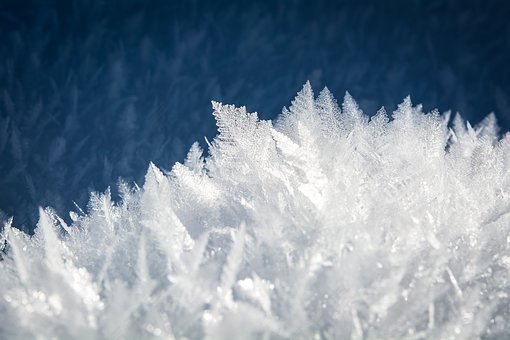 冰,eiskristalle,雪,冰镇,晶体,冬天,冻结,弗罗斯特,冷