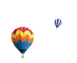 热气球图片_空中交通工具素材_气球下载