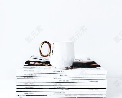 静物图片_咖啡杯素材_咖啡豆下载