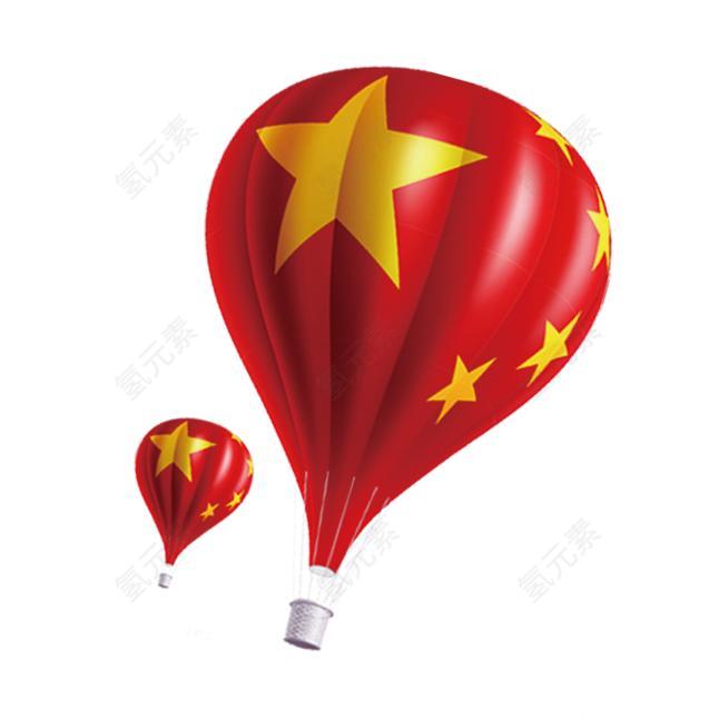 气球图片_白色背景素材_红色下载