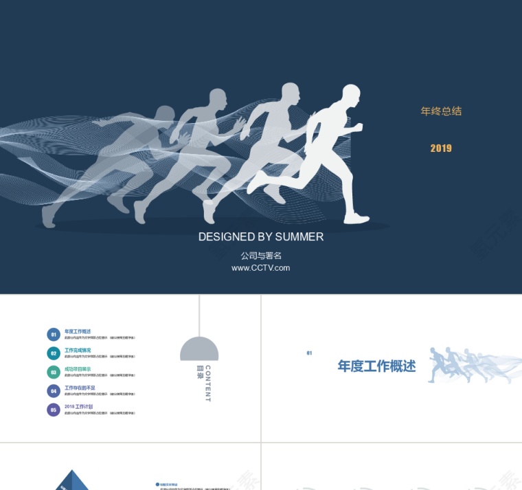 2019工作总结汇报计划年终总结p...第1张