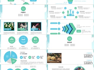 简约通用述职报告工作计划总结ppt...