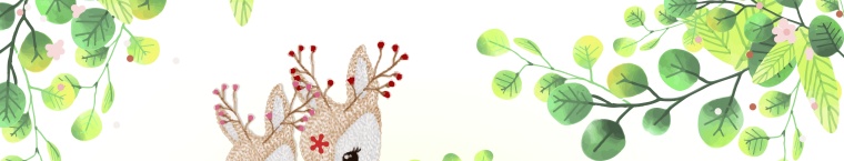 原创绘画儿童绘本水彩可爱的小动物梅...第1张