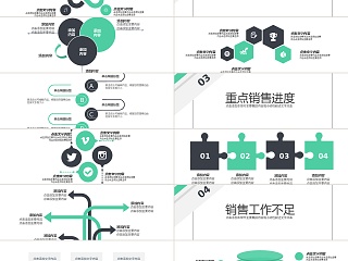 商务风格公司投资金融理财PPT模板