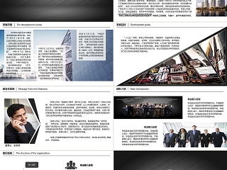 简约商务风多图表公司宣传产品介绍企业文化商务通用PPT模板