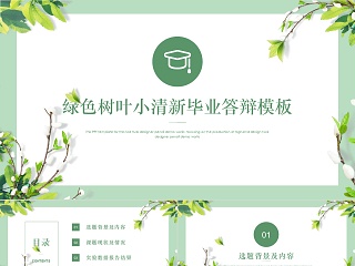 大学毕业生ppt答辩