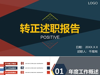 工作总结报告ppt封面