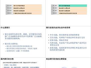 银行基础知识及计算机应用银行业务培训PPT