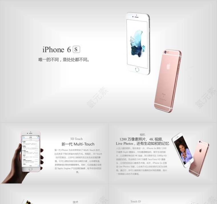 iPhone产品介绍PPT第1张