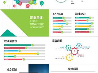 个人职业生涯规划PPT模板