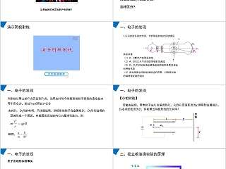 《电子的发现》人教版高中物理选修3-5PPT课件