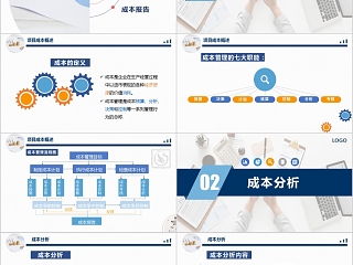 成本管理培训成本分析与报告PPT模板