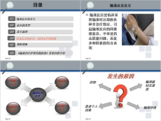 医疗护理输液反应医疗课件PPT模板