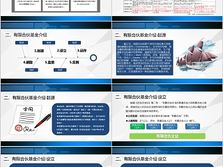 有限合伙私募基金的设立与运作PPT模板