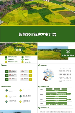 智慧農業解決方案介紹PPT