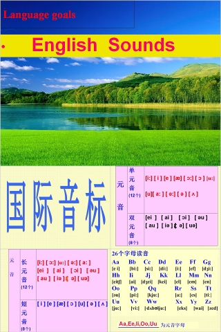 国际音标英语音标培训PPT模板下载