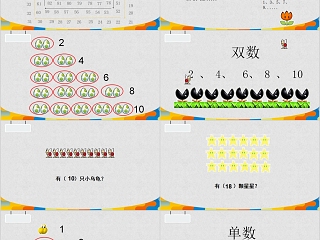 顶点数学趣味数一数PPT模板