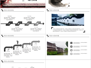 魅力乌镇江南文化PPT模板