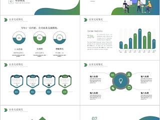 经营分析工作思路工作汇报PPT