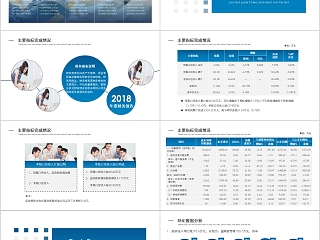 商务财务预算及经营分析报告PPT