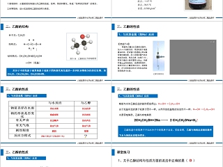 《乙醇与乙酸》人教版高一化学PPT课件