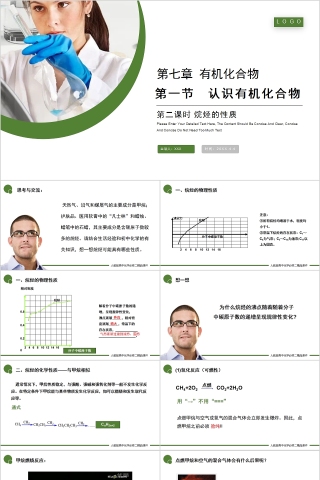 《认识有机化合物》人教版高一化学PPT课件