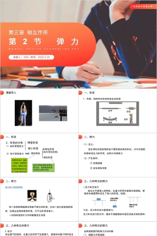 《弹力》人教版高中物理必修1 PPT课件