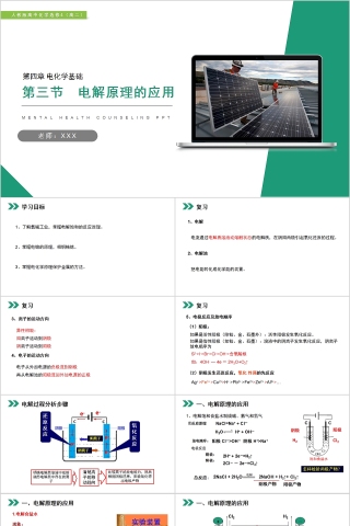 《电解原理的应用》人教版高中化学上册PPT课件