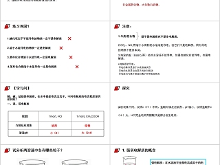 《弱电解质的电离 》人教版高中化学上册PPT课件