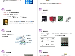 《电流的测量》人教版九年级物理PPT课件