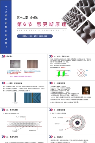 《惠更斯原理》人教版高中物理选修3-4PPT课件