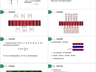 《实验：用双缝干涉测量光的波长》人教版高中物理选修3-4PPT课件