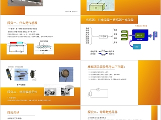 《传感器及其工作原理》人教版高中物理选修3-2PPT课件